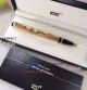 Perfect Replica Mont Blanc Boheme Yellow Gold Ballpoint Pen Gifts (1)_th.jpg